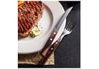 Jogo de Talheres Tramontina Inox para Churrasco Polywood 12 Peças