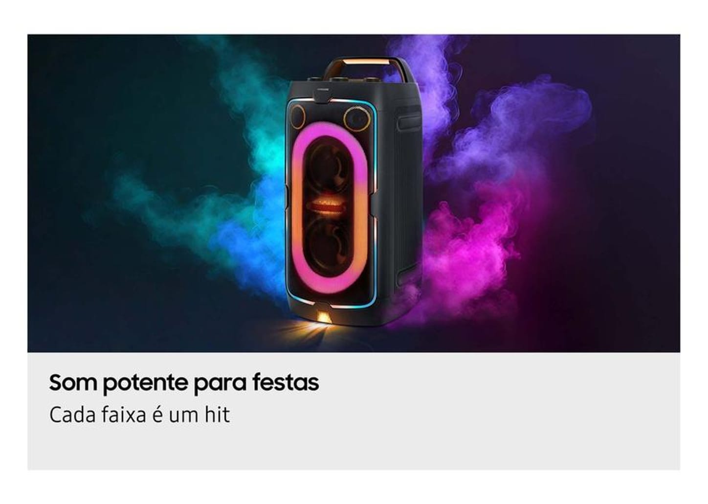 Caixa de Som Torre Samsung MX-ST40F/ZD Bluetooth 160W RMS