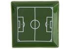 Jogo de Caneca de Chá e café de Cerâmica Branco, Preto e Verde 250ml Scalla Cerâmica Futebol 2 Peças