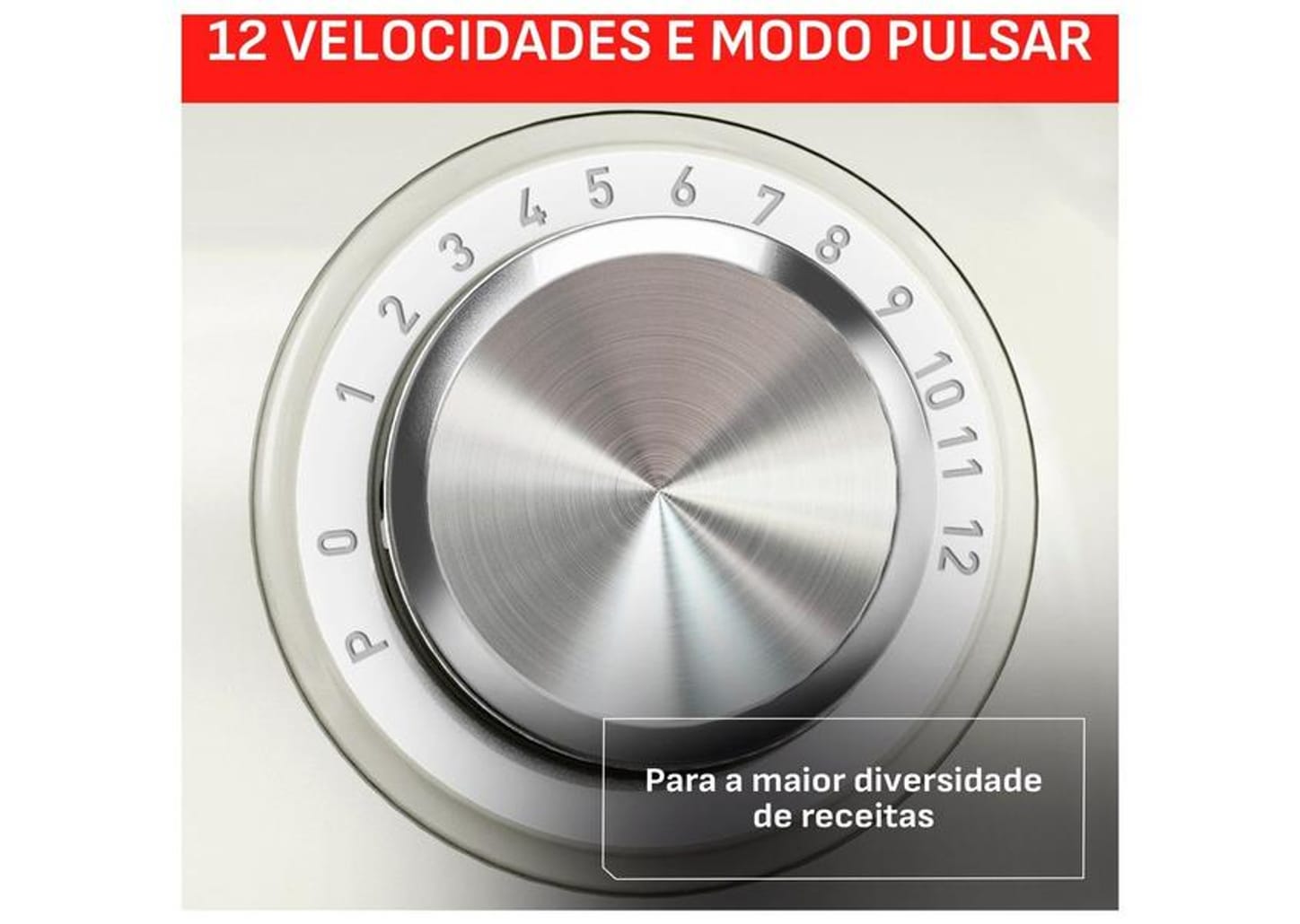 Batedeira Planetária Arno Marfim e Inox 500W 12 Velocidades Tigela Inox 3,5L Bake Easy KM14 com 3 Batedores 8010001506