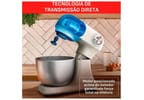 Batedeira Planetária Arno Marfim e Inox 500W 12 Velocidades Tigela Inox 3,5L Bake Easy KM14 com 3 Batedores 8010001506