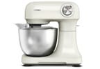 Batedeira Planetária Arno Marfim e Inox 500W 12 Velocidades Tigela Inox 3,5L Bake Easy KM14 com 3 Batedores 8010001506