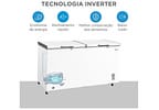 Freezer Horizontal Midea 2 Portas 508L Inverter MDRC698FZD013