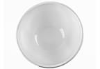 Bowl de Cerâmica Branco e Preto Scalla Cerâmica Futebol 550ml