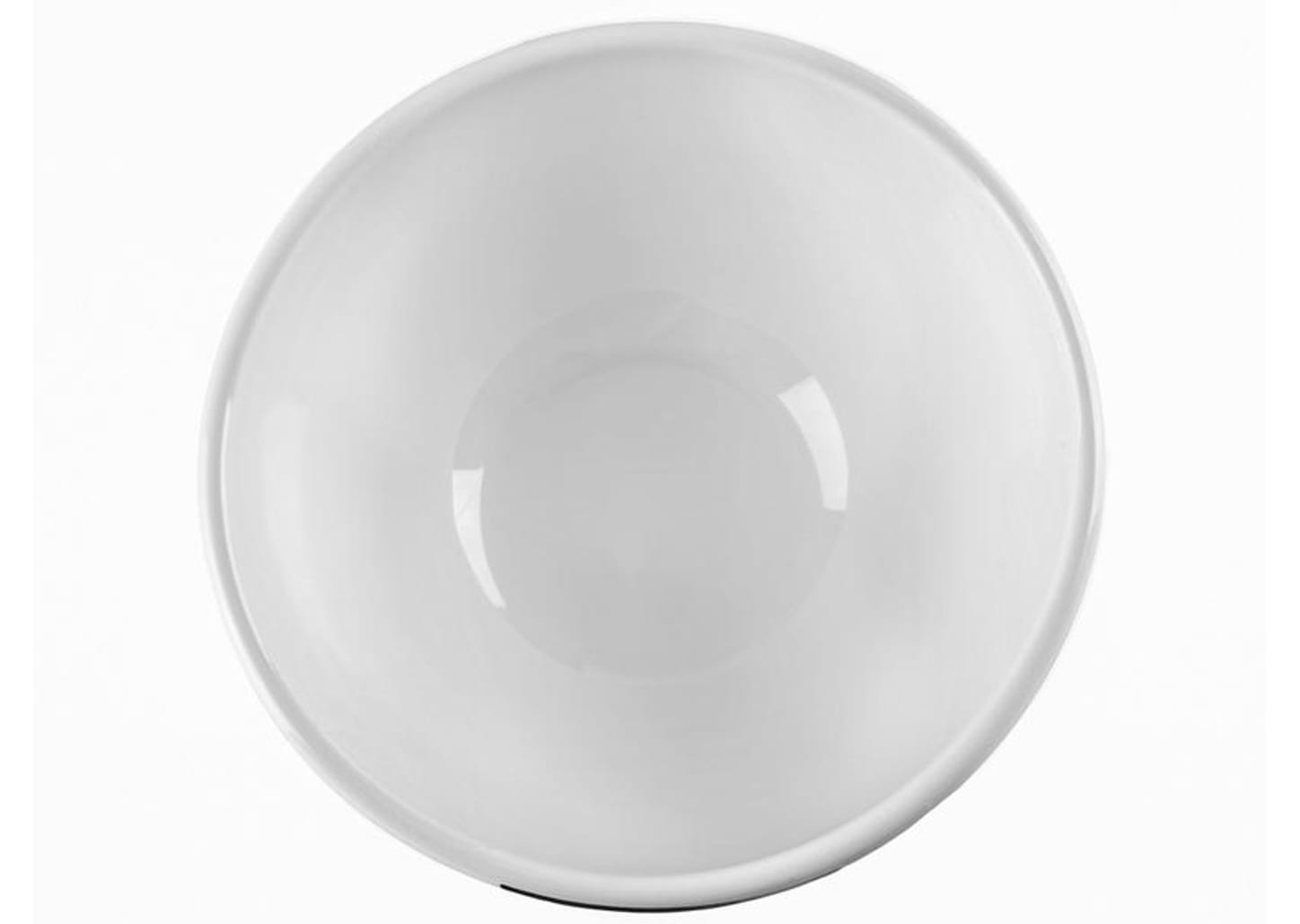 Bowl de Cerâmica Branco e Preto Scalla Cerâmica Futebol 550ml