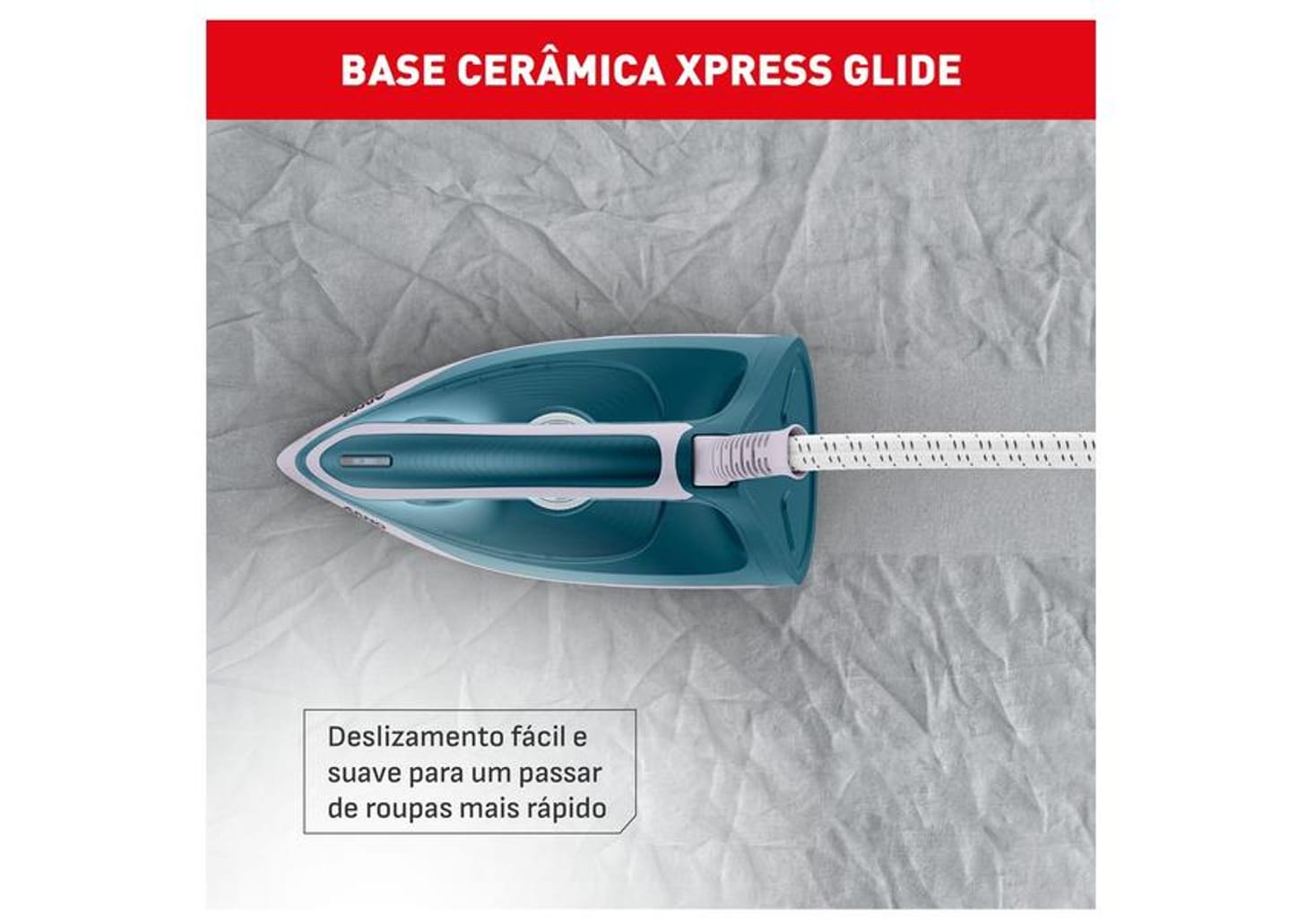 Ferro de Passar com Estação a Vapor Arno Express Force SSEF Azul