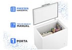 Freezer Horizontal Electrolux 315L 1 Porta Inverter HI330T