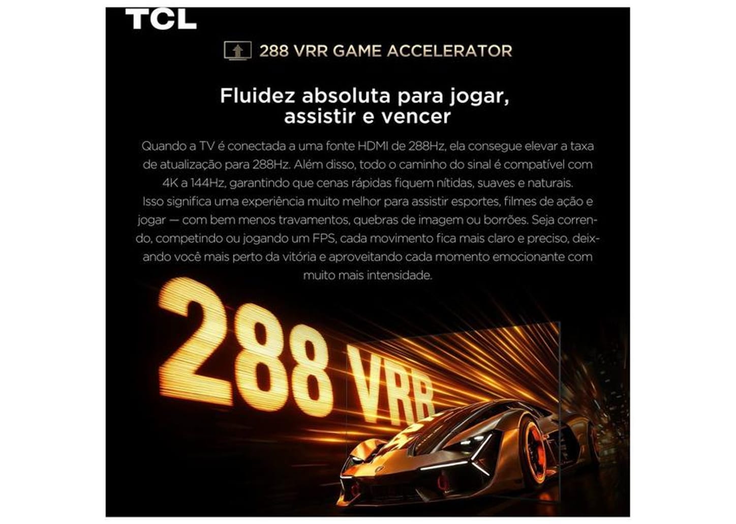 Smart TV 65" TCL 4K UHD SQD-Mini LED 65C7L Google TV 2026