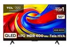 Smart TV 50" TCL 4K UHD QLED 50P7L Google TV 2026