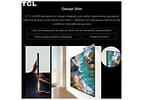 Smart TV 85" TCL 4K UHD Mini LED 75A400M Google TV 2026