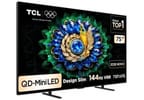 Smart TV 85" TCL 4K UHD Mini LED 75A400M Google TV 2026