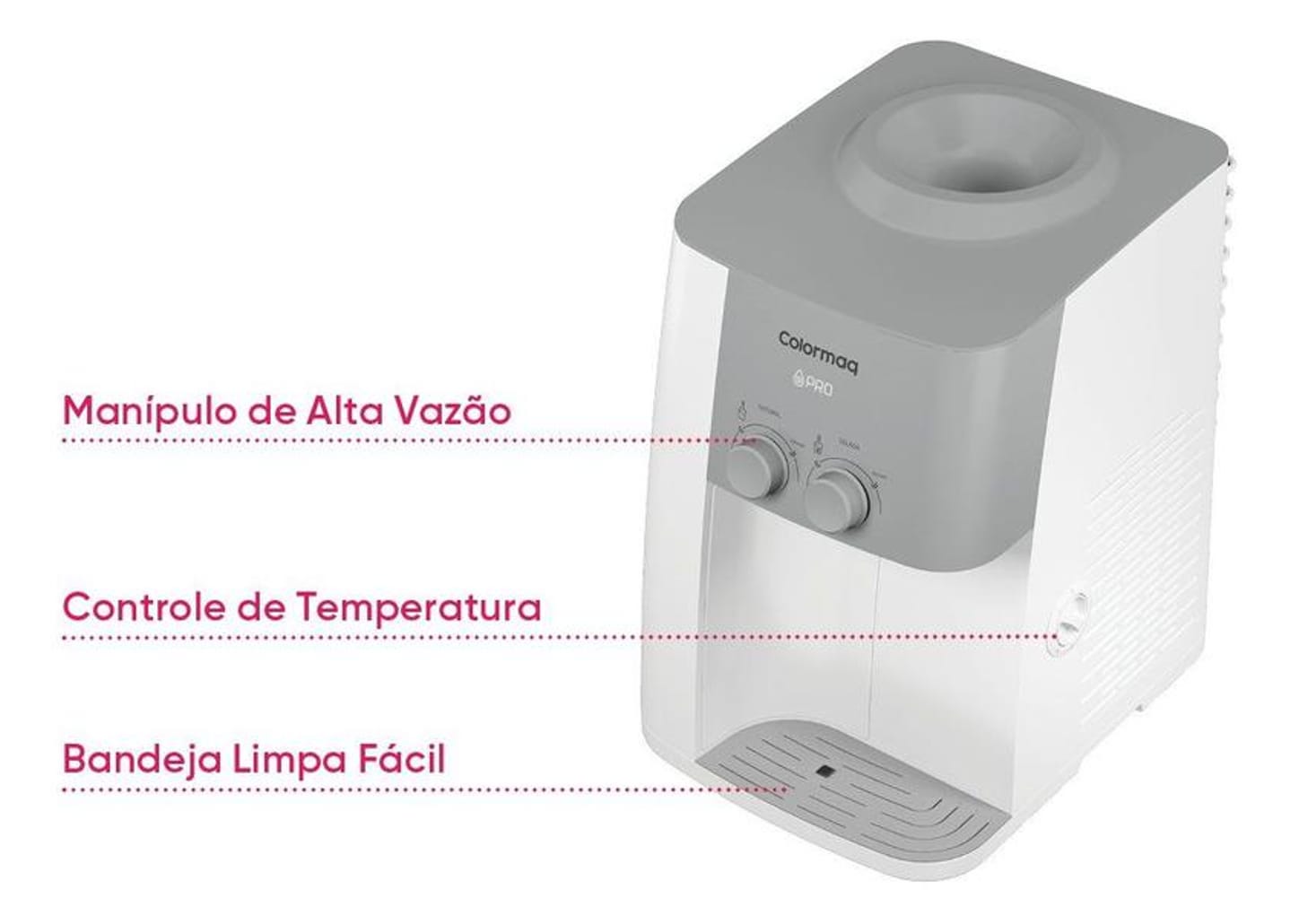 Bebedouro de Água de Mesa Compressor Colormaq Pro 120004489