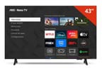Smart TV 43" AOC Full HD DLED 43S5155/78G Roku TV 2025