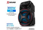 Caixa de Som Amplificada Bluetooth Mondial XSound CM-300-N 300W RMS USB
