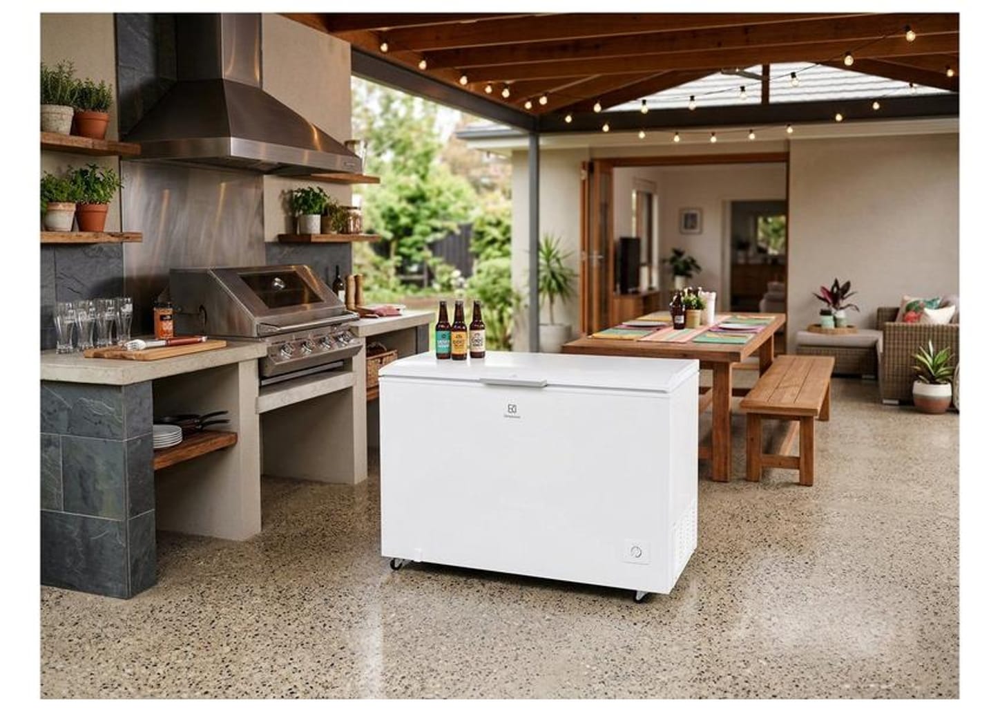 Freezer Horizontal Electrolux 513L 1 Porta Inverter HI550T