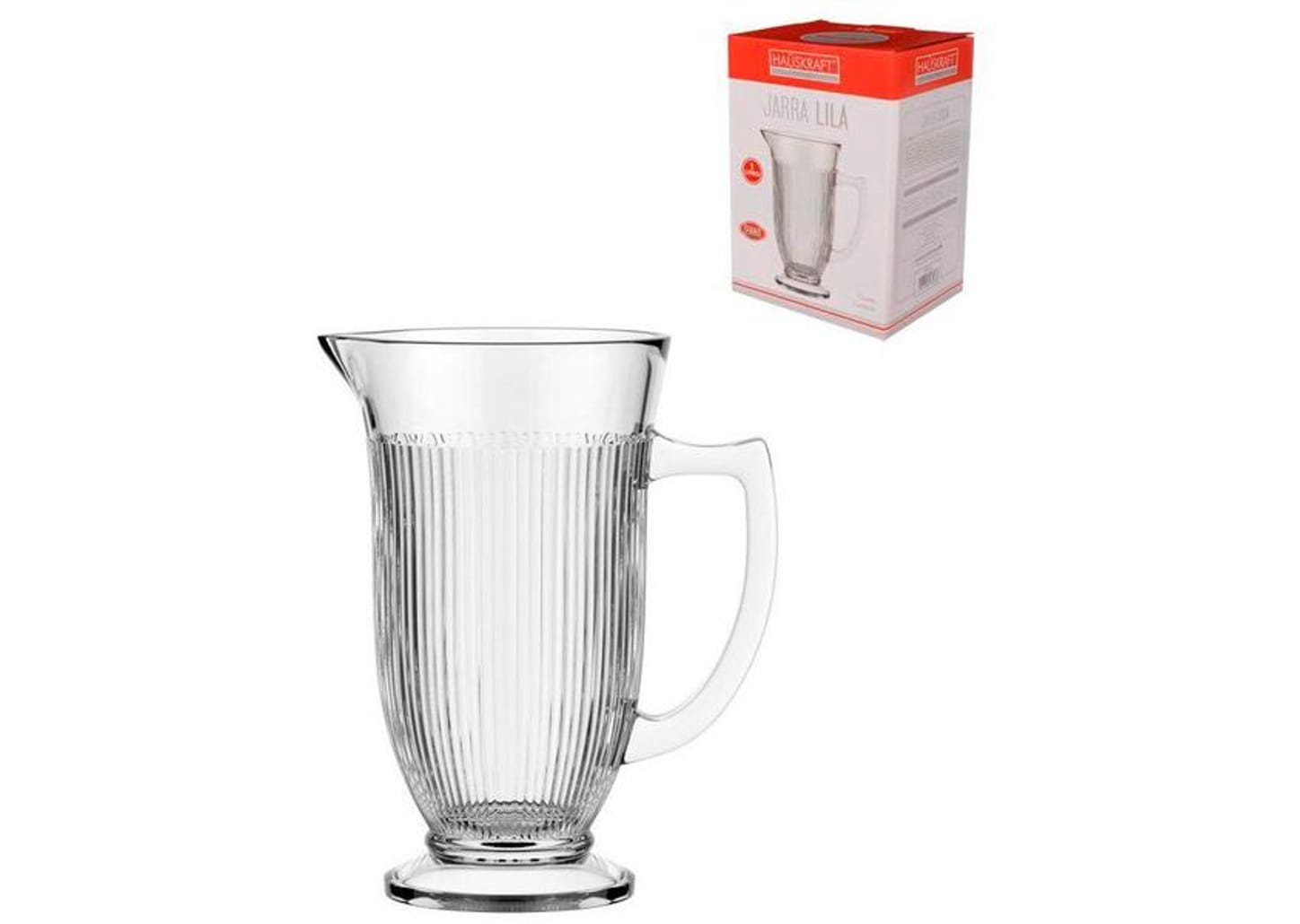 Jarra de Vidro 1L Hauskraft Lila