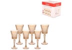 Jogo de Taças de Vidro para Vinho Âmbar 260ml 6 Peças Hauskraft Egeu