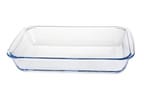 Travessa de Vidro Retangular 29,5x5x17,5cm Hauskraft Originale