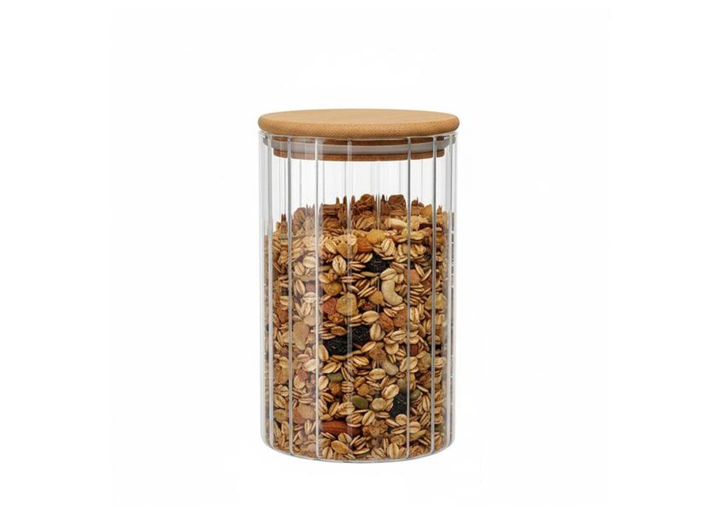 Pote de Vidro Hermético Hauskraft com Tampa Redondo 700ml Liege
