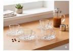 Jogo de Xícaras de Café 100ml Hauskraft Bubbly 4 Peças