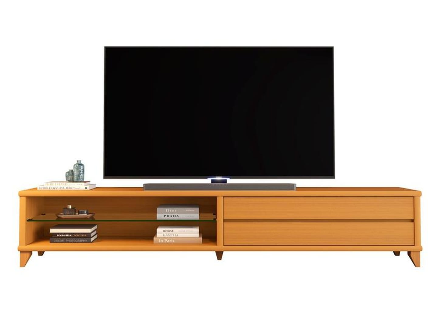 Rack para TV até 85" 2 Gavetas EDN Móveis Eifell 2.6