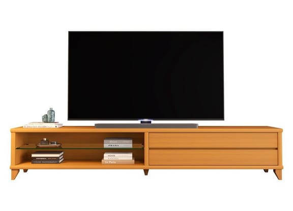 Rack para TV até 85" 2 Gavetas EDN Móveis Eifell 2.6
