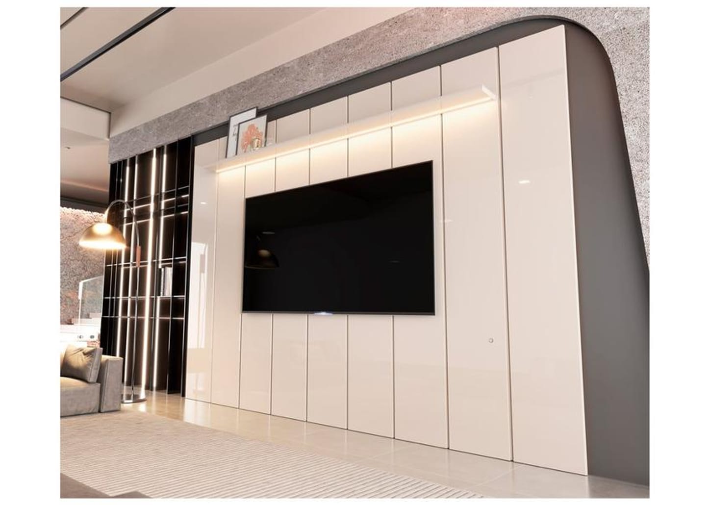 Painel para TV até 85" EDN Móveis Alpes