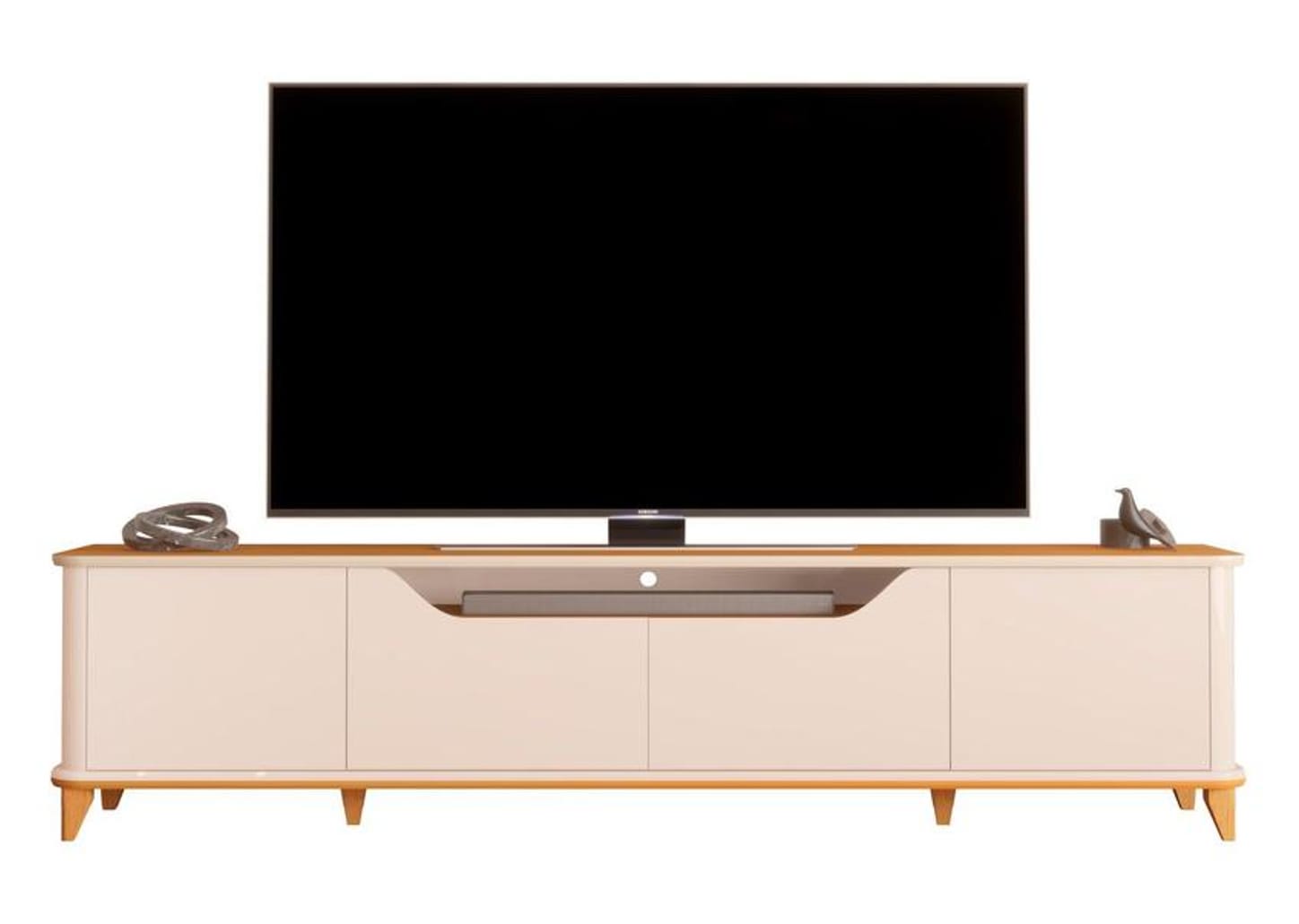 Rack para TV até 85" 4 Portas EDN Móveis Modena 2.4