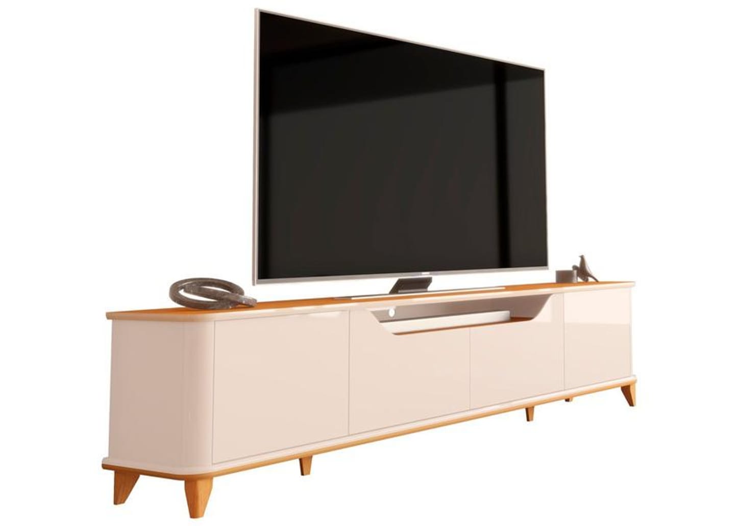 Rack para TV até 85" 4 Portas EDN Móveis Modena 2.4