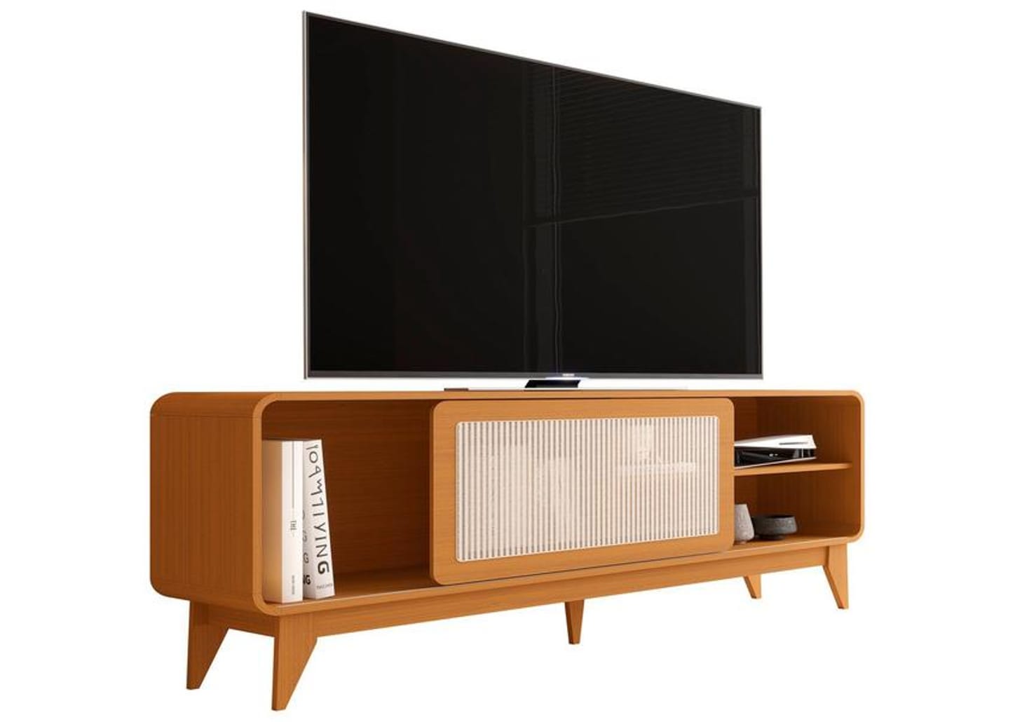 Rack para TV até 75" 1 Porta EDN Móveis Trevis