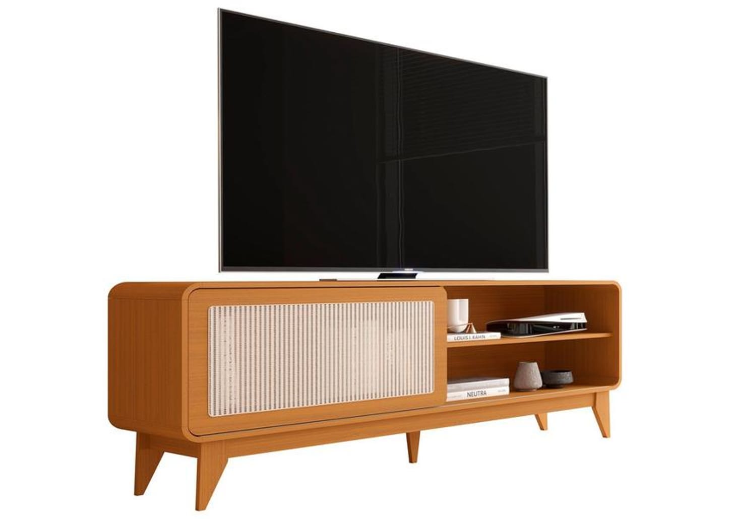 Rack para TV até 75" 1 Porta EDN Móveis Trevis