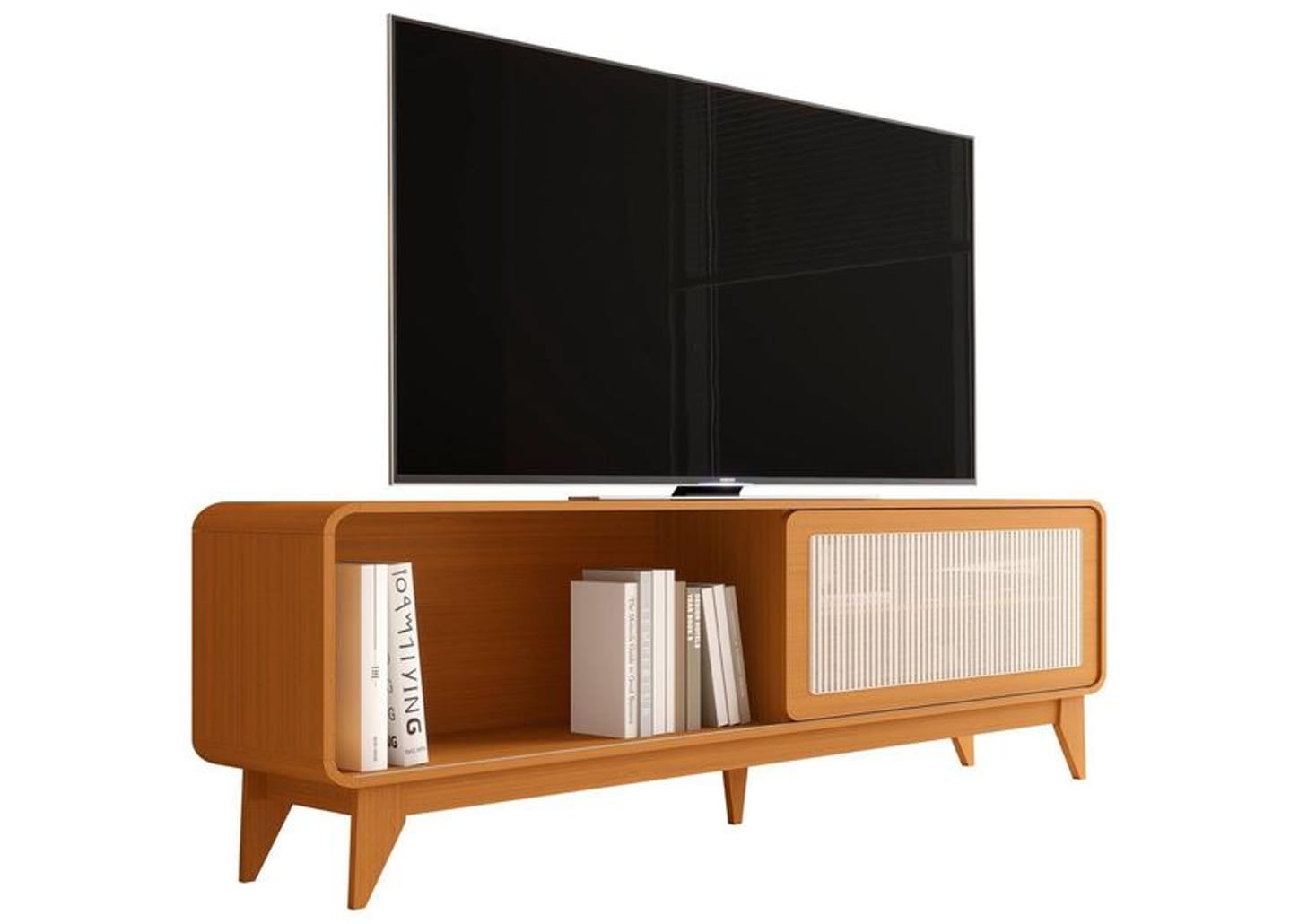 Rack para TV até 75" 1 Porta EDN Móveis Trevis