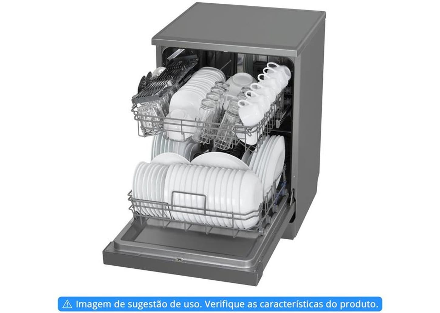 Lava-louças Midea DWA14S1 14 Serviços