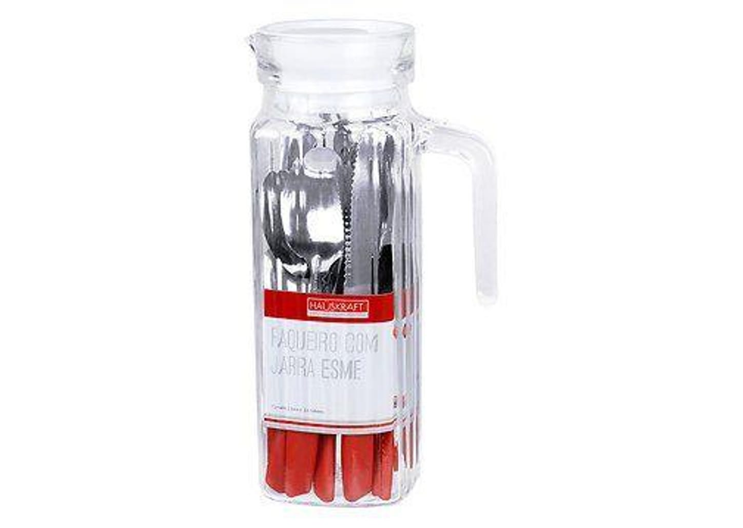 Faqueiro Hauskraft Inox 17 Peças Esme com Jarra