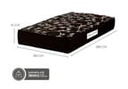 Colchão Solteiro Padrão Prorelax de Espuma D65 14x88x188cm Max Firme