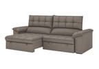 Sofá 4 Lugares Retrátil Reclinável Slim Milano BestHouse Sofás