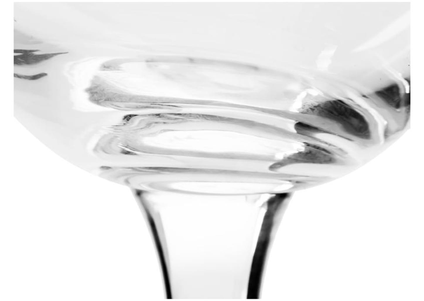 Jogo de Taças de Cristal para Água e Vinho Transparente 580ml 6 Peças Bohemia Colibri