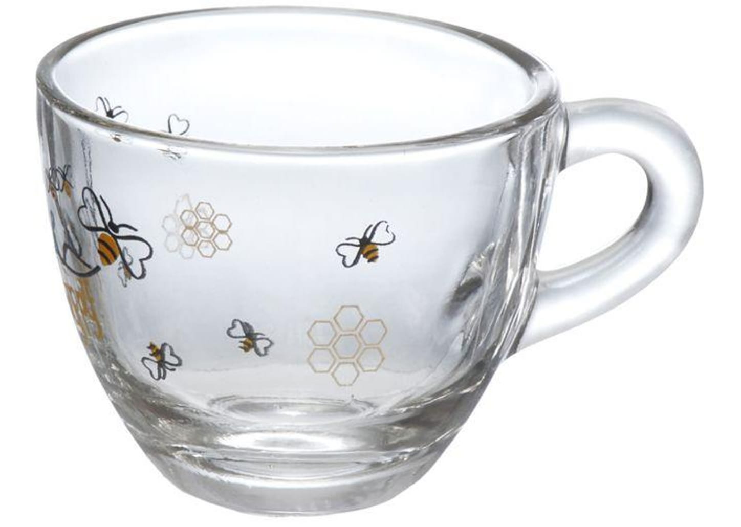 Jogo de Xícaras de Café 90ml Hauskraft Honey 6 Peças