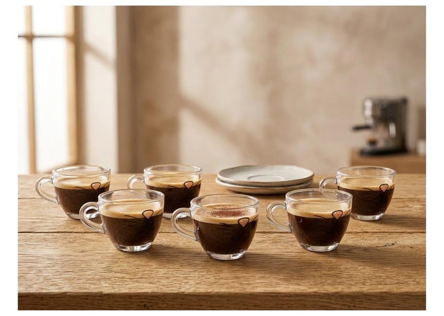 Jogo de Xícaras de Café 80ml Hauskraft Cat 6 Peças