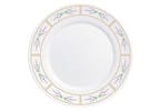 Prato Raso de Vidro Branco Redondo 26,5cm Hauskraft Lavanda