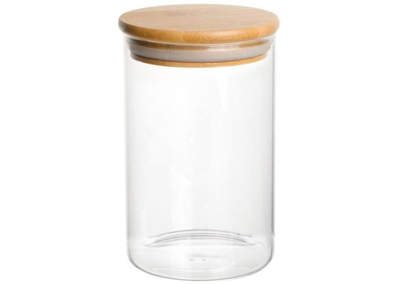 Pote de Vidro Hermético Hauskraft com Tampa Redondo 700ml Liege