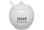 Açucareiro de Porcelana com Colher Hauskraft Manhattan