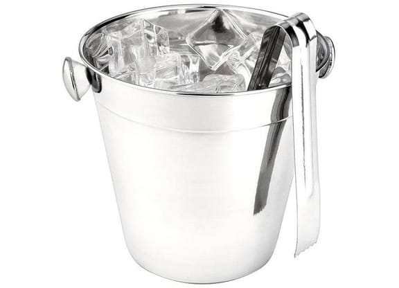 Balde de Gelo Inox com Pegador 900ml Hauskraft BGLO-003