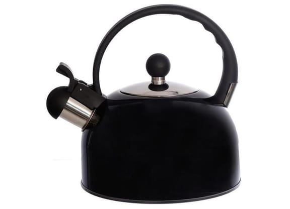 Chaleira Hauskraft com Apito Preto 2L CHLR031