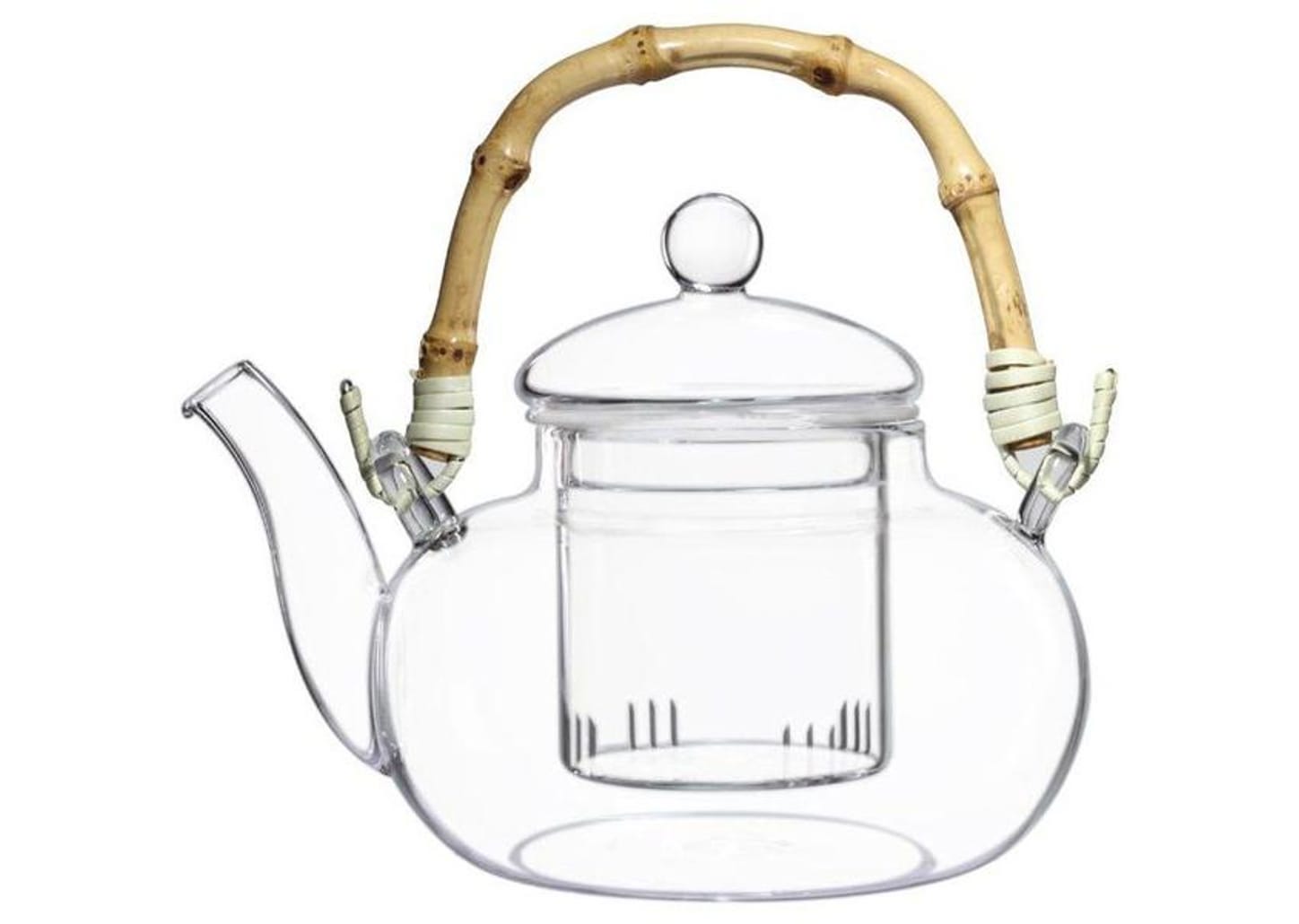 Chaleira Hauskraft de Vidro com Infusor Transparente 600ml Arrow