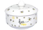 Manteigueira de Porcelana Redonda Hauskraft Honey