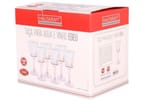 Jogo de Taças de Vidro para Vinho Rainbow 260ml 6 Peças Hauskraft Egeu