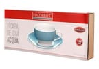 Jogo de Xícaras de Chá de Porcelana 160ml Hauskraft Acqua 6 Peças