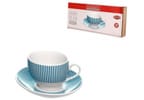 Jogo de Xícaras de Chá de Porcelana 160ml Hauskraft Acqua 6 Peças