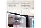 Frigobar Midea 45L Preto e Prata MDRD086FGD503